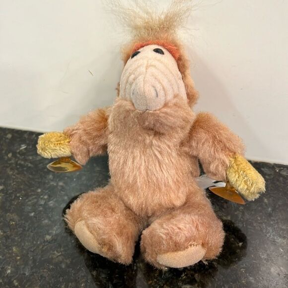 Alf Plush with Suction Cups Windows Cling 7" 1988 Alien Life Form Vintage - Picture 1 of 7